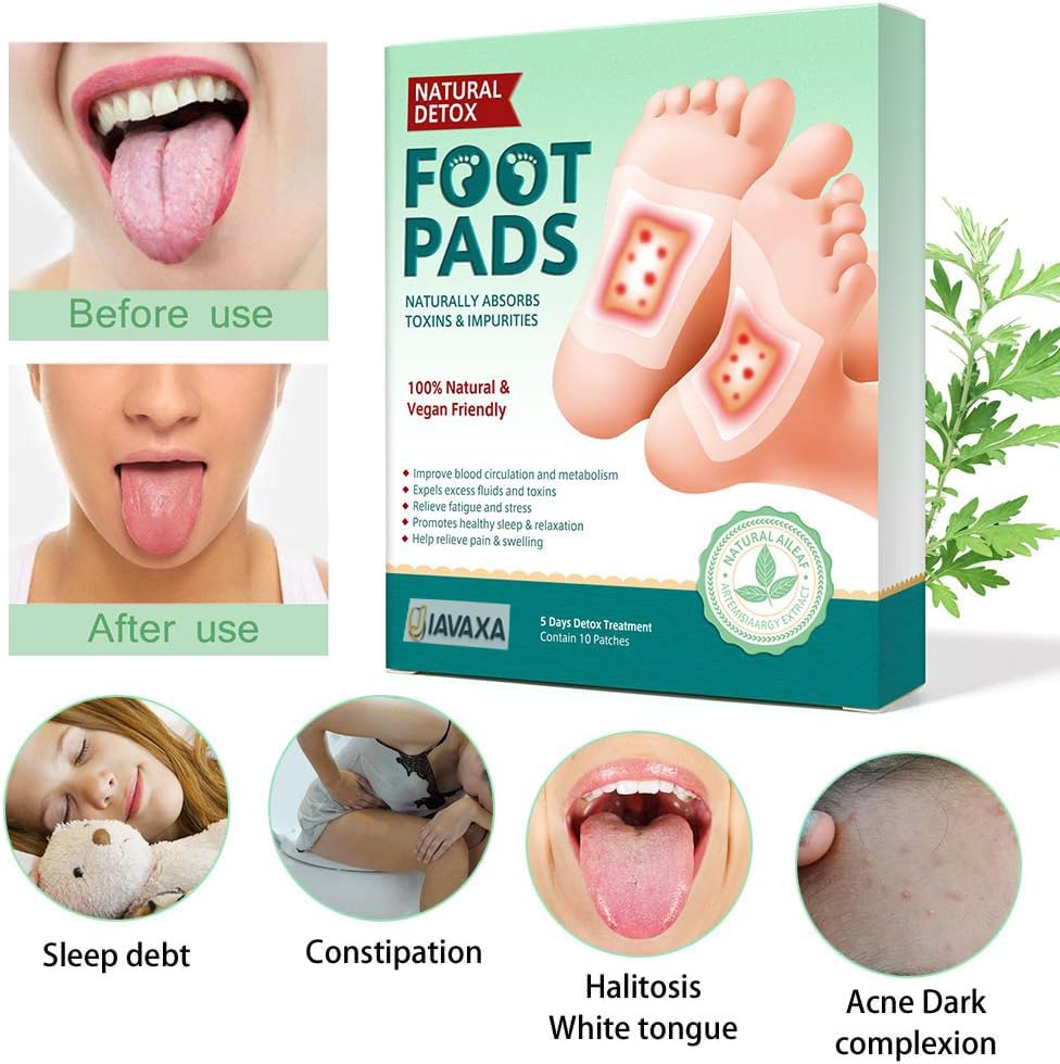 Premium Detox Foot Patches (Pack of 10)